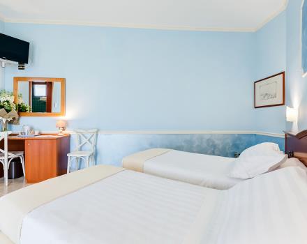 Discover the rooms of the 4 star Europa Stabia Hotel, Castellammare di Stabia