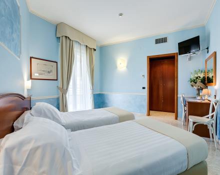 Discover the rooms of the 4 star Europa Stabia Hotel, Castellammare di Stabia