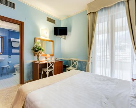 Discover the rooms of the 4 star Europa Stabia Hotel, Castellammare di Stabia